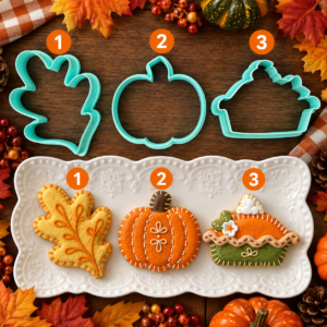 Susan Trianos Thanksgiving Cookie Cutters
